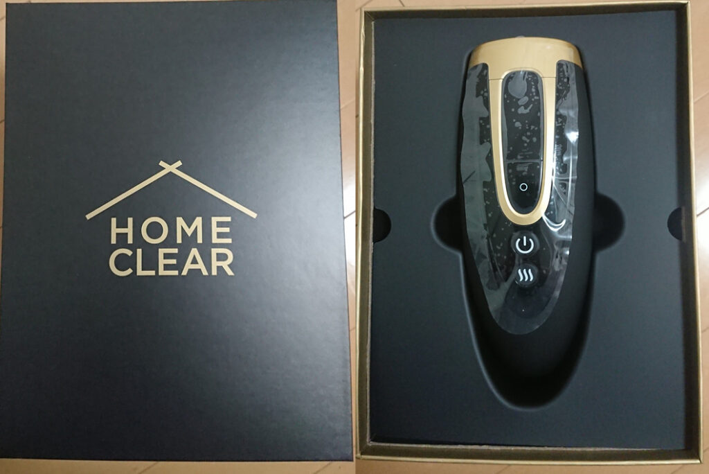 受賞店受賞店HOME CLEAR(ホームクリア) 脱毛器 脱毛サロン開発メンズ